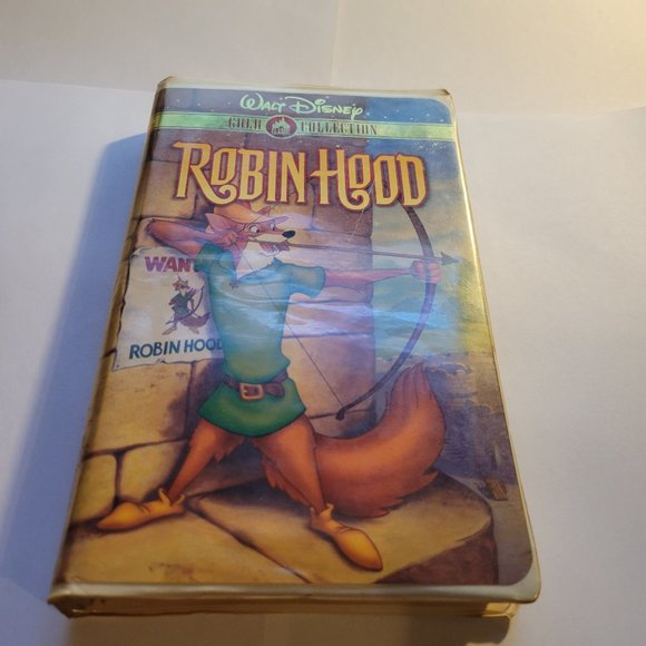 WALT DISNEY VHS VIDEO ROBIN HOOD - Picture 1 of 3